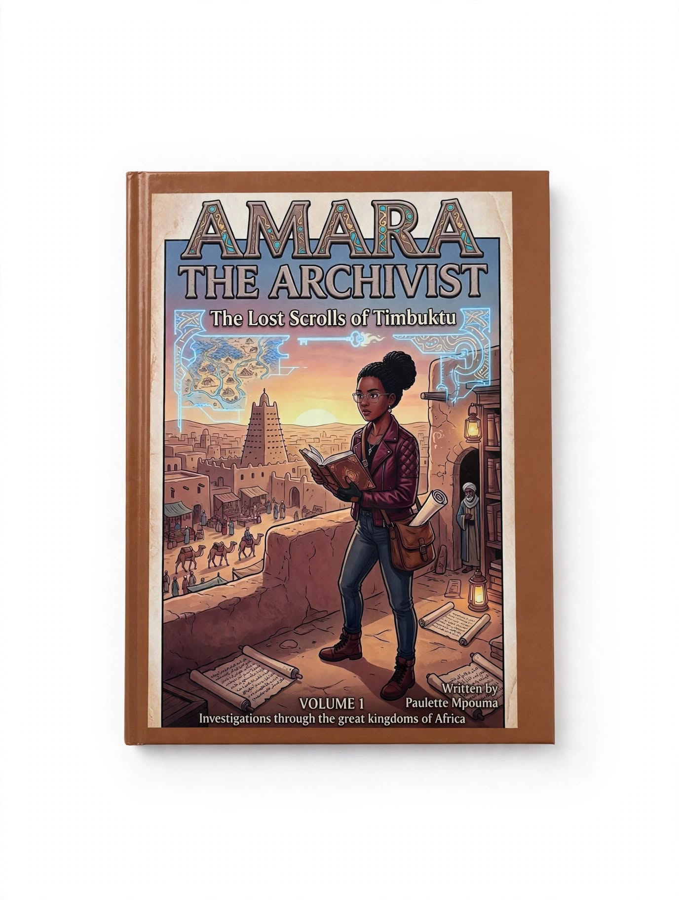 Amara the Archivist: The Lost Scrolls of Timbuktu — Volume 1 by Paulette Mpouma