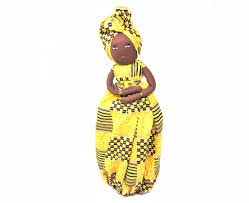 Ama in Golden Kente