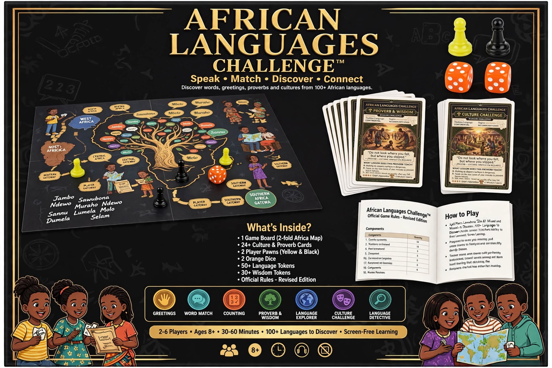 African Languages Challenge contents and gameplay image