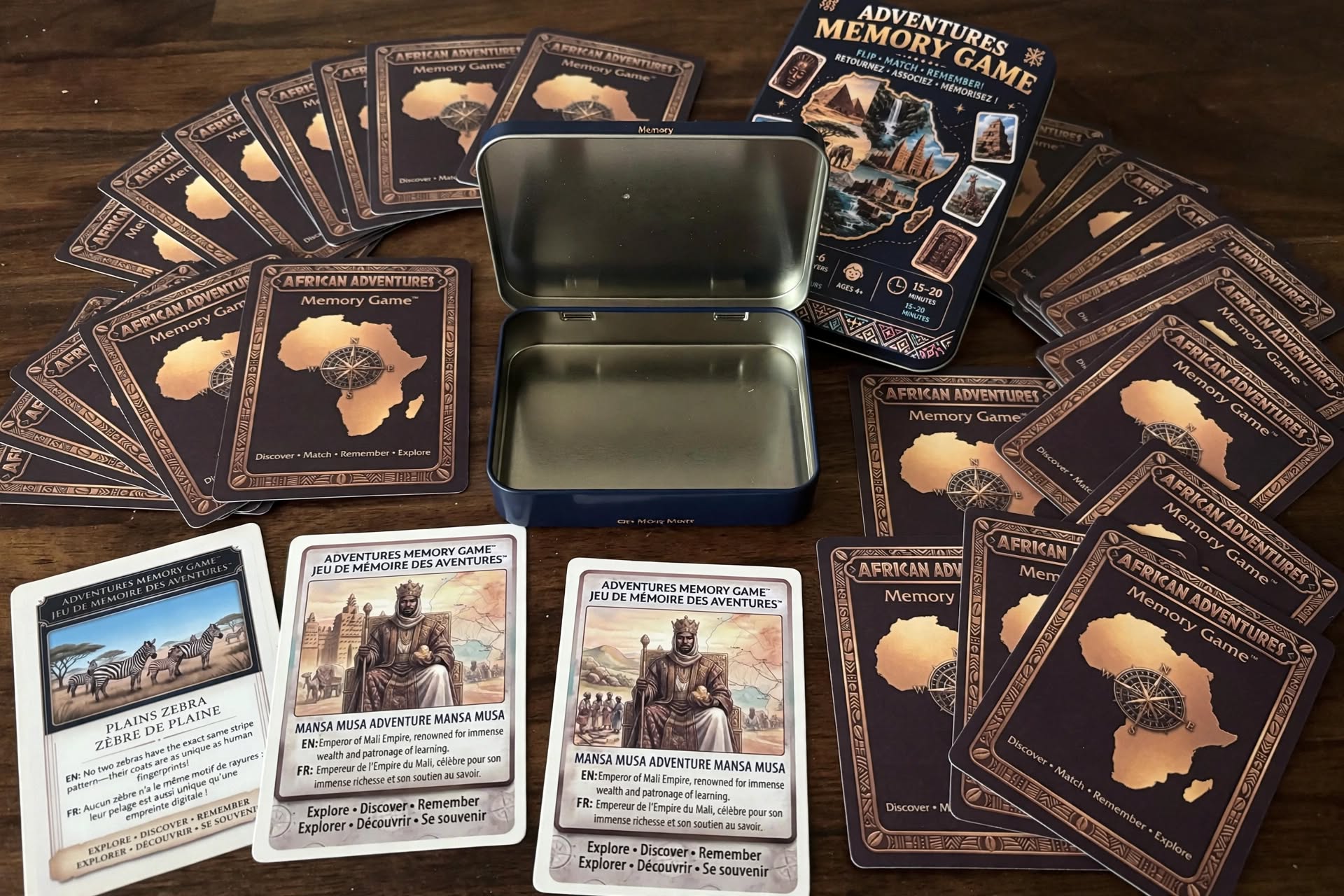 Adventures Memory Game™ — Travel Tin Edition