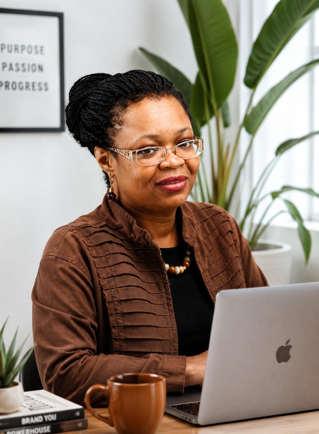 Paulette Mpouma, founder of the Africa Memory Game