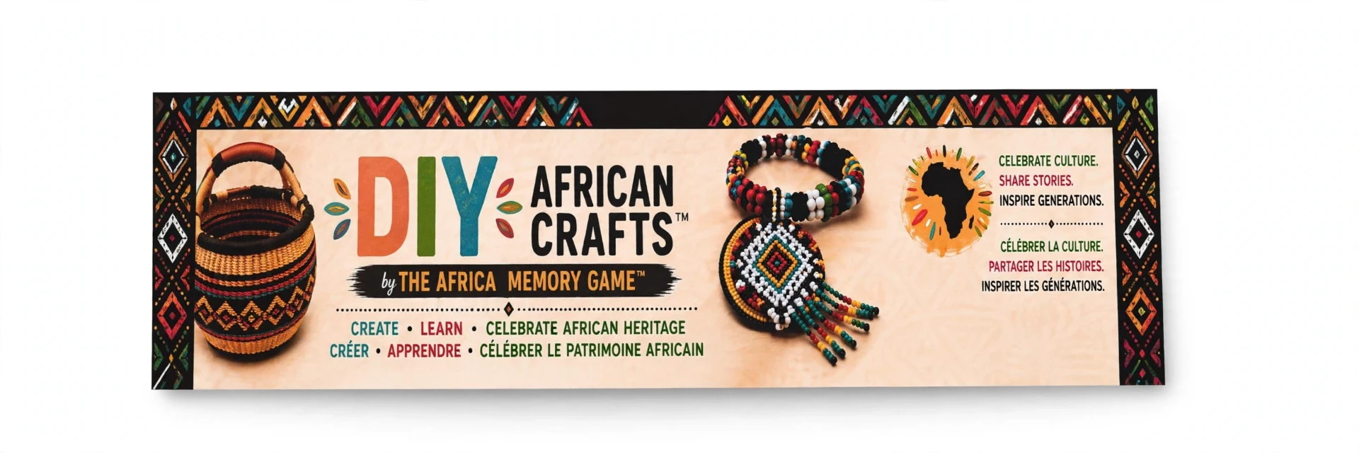DIY African Crafts by The Africa Memory Game