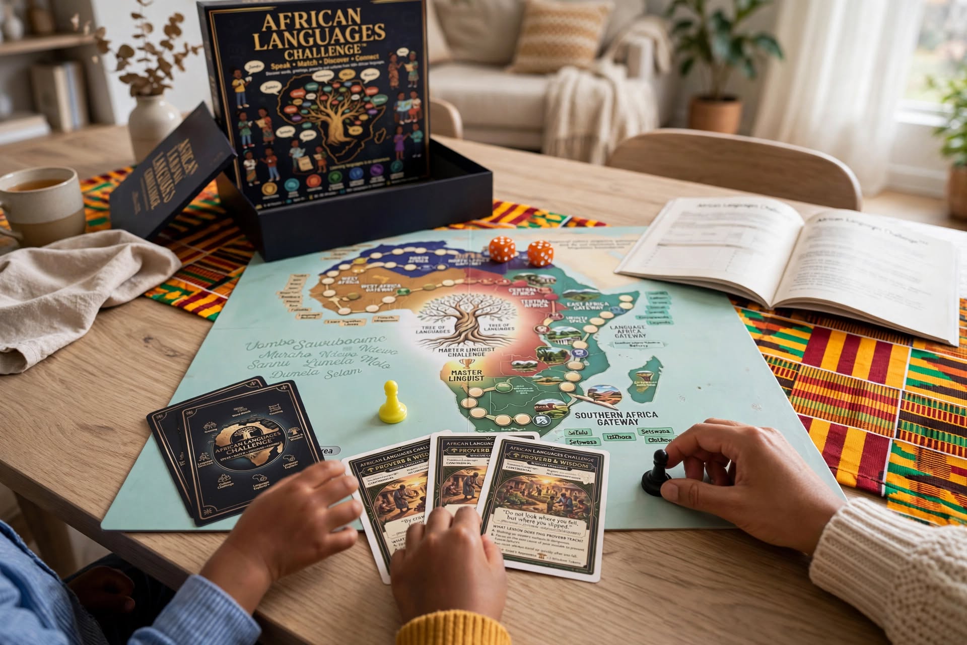 African Languages Challenge lifestyle gameplay photo